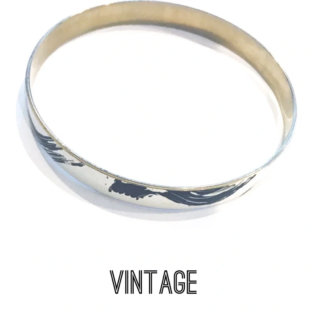 Vintage Black & White Bracelet